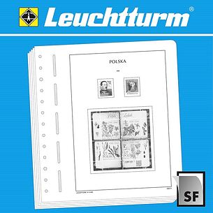 Leuchtturm feuilles complémentaires SF Pologne 2025
