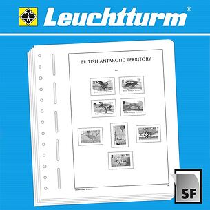 Leuchtturm feuilles complémentaires SF Antarctique britannique 2025