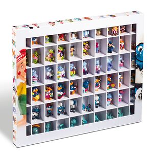 Boîte Surprise avec 60 compartiments pour figurines Surprise