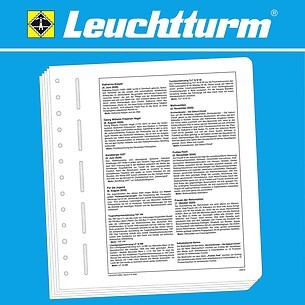 LEUCHTTURM MEMO-feuilles complémentaires Allemagne 2023