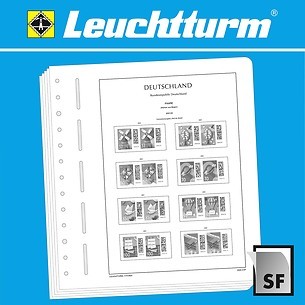 LEUCHTTURM feuil. compl. SF RFA -paires horizontales (sériecourante) 2023