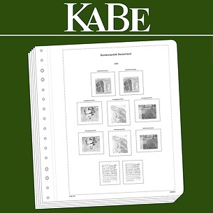 KABE feuilles complémentairesOF République Fédérale d'Allemagne BI-Collect 2023