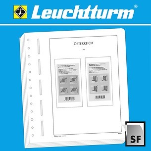 LEUCHTTURM feuilles complémentaires SF Autriche carnet de timbres 2023