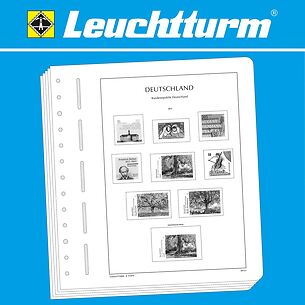 Leuchtturm supplement with stamp mounts Grande-Bretagne Série courante et Régionale, Spéci