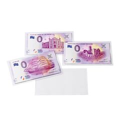 Recharges transparentes Optima à 3 bandes pour billets banque. 