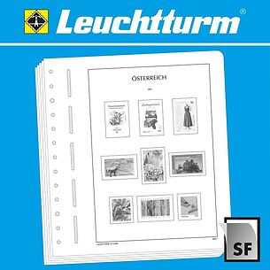 LEUCHTTURM Vordruckblätter Österreich - Dispenser-Marken