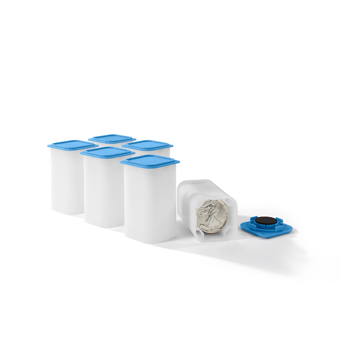 Sqube tube pour 20 pièces 40 – 41 mm de diamètre, empliable, paquet de 6