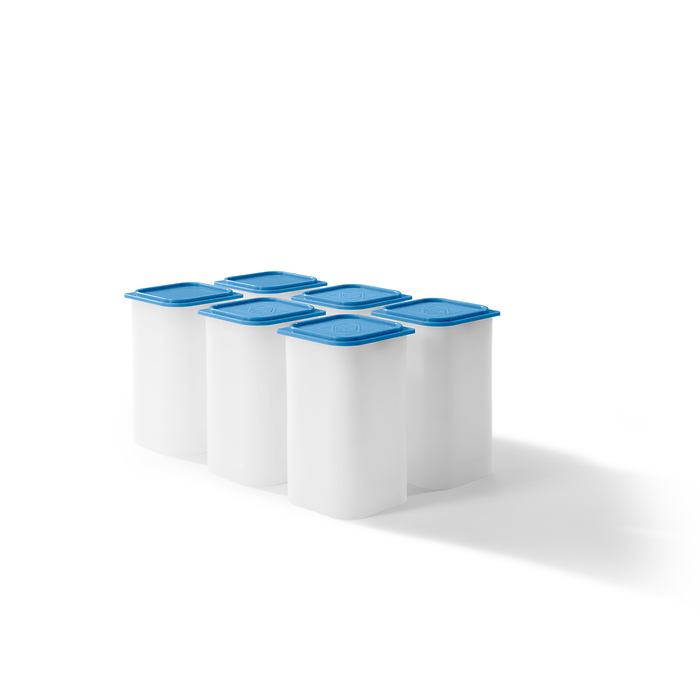 Sqube tube pour 20 pièces 40 – 41 mm de diamètre, empliable, paquet de 6