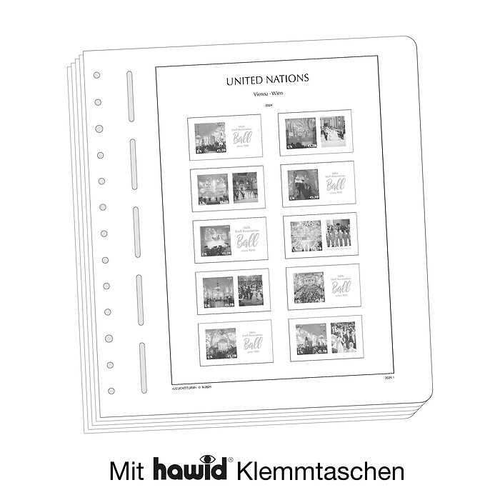 Leuchtturm feuilles complémentaires SF ONU Vienne 2025