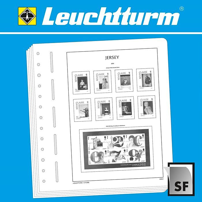 Leuchtturm feuilles complémentaires SF Jersey 2025