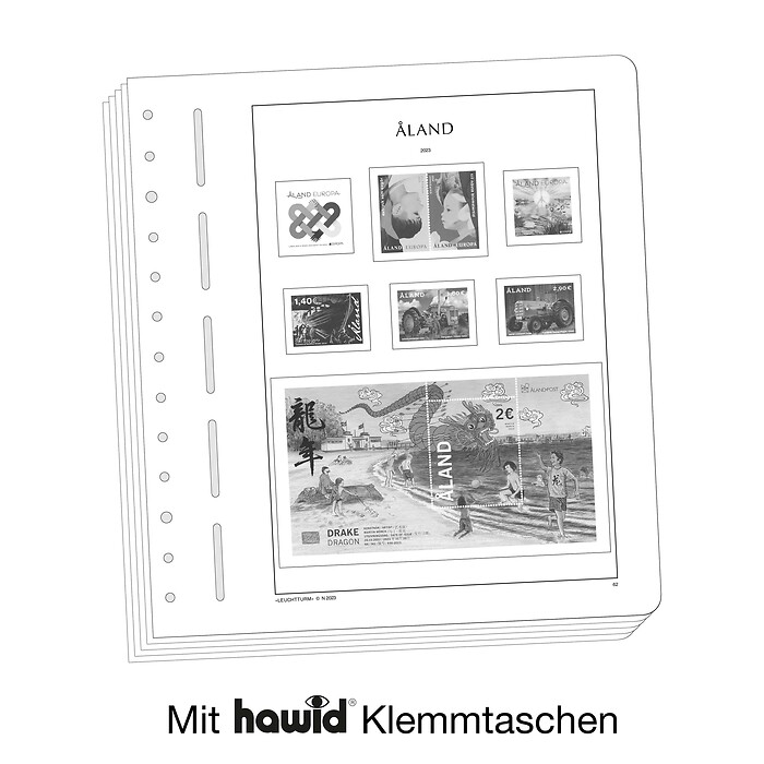 Leuchtturm feuilles complémentaires SF Âland 2025