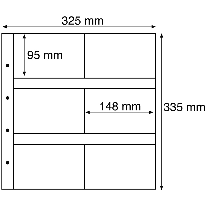Pochettes plastiques Maximum, pour vieilles Cartes Postales , format à l'italienne transp