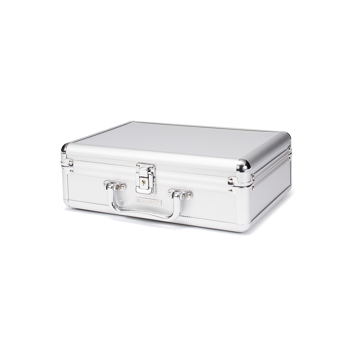 valisette Numismatique pour 144 pièces de 2 Euros sous capsules, 6 plateaux inclus