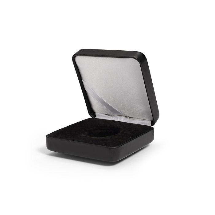 Ecrin Numismatique Nobile pour pièces jusqu'à Ø 28 mm, noir