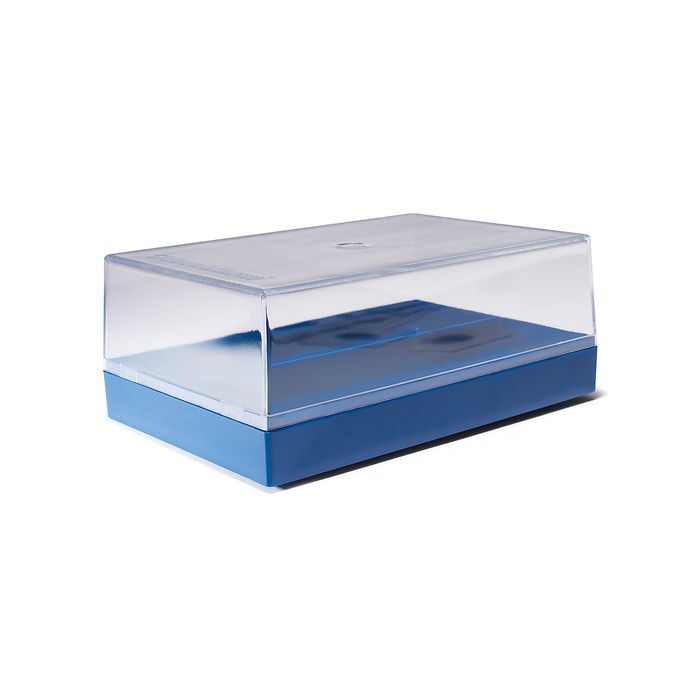 Coffret pour 100 cadres cartonnés, bleu