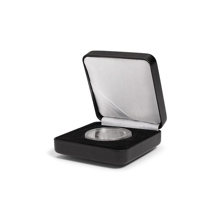 Ecrin Numismatique Nobile pour pièces jusqu'à Ø 38 mm, noir