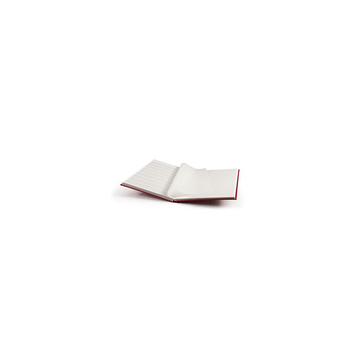 Classeur Basic, DIN A4, 32 pages blanches, couverture non matelassée, rouge
