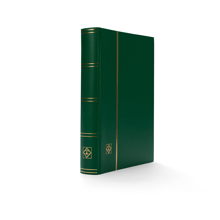Classeur Basic, DIN A4, 64 pages noires, couverture non matelassée, vert
