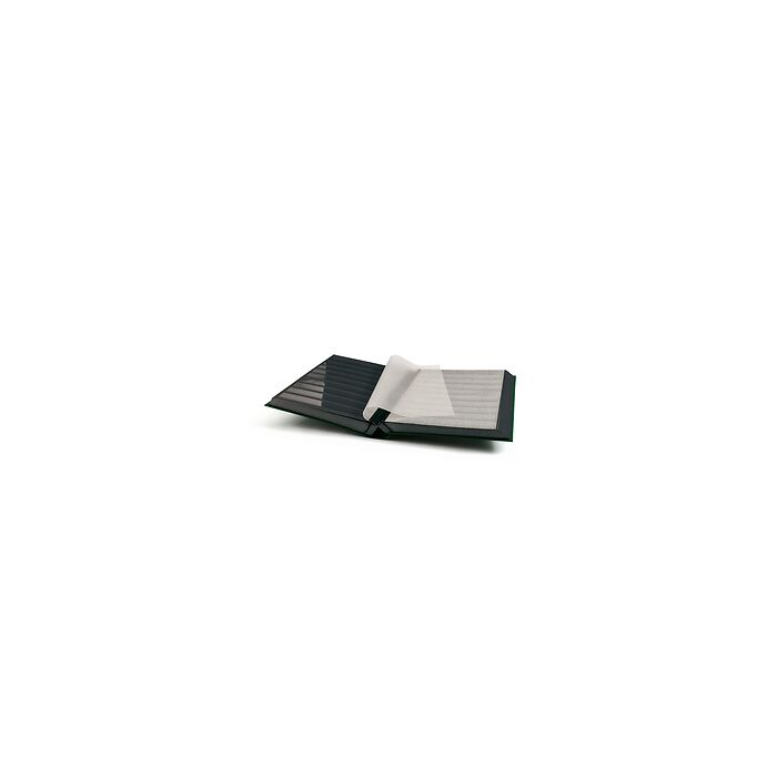 Classeur Basic, DIN A4, 64 pages noires, couverture non matelassée, vert