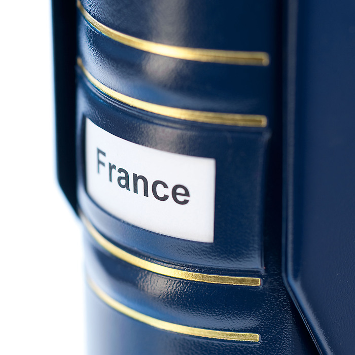 Reliure à anneaux Grande Signum, Classique avec champ d'étiquetage avec étui d.prot, noir