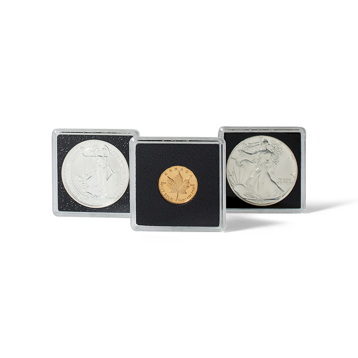 Capsules Quadrum Intercept, diamétre intérieur 38 mm, noir