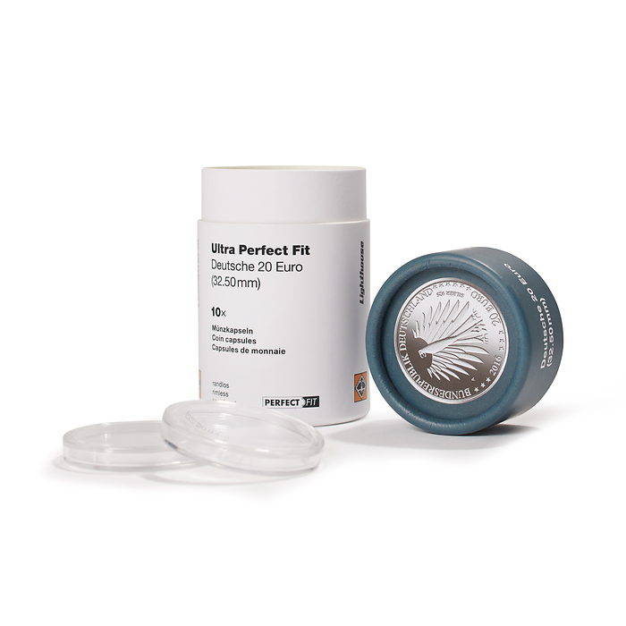 Ultra capsules Perfect Fit pour allemandes 35 Euro (32,50 mm), paquete de 10