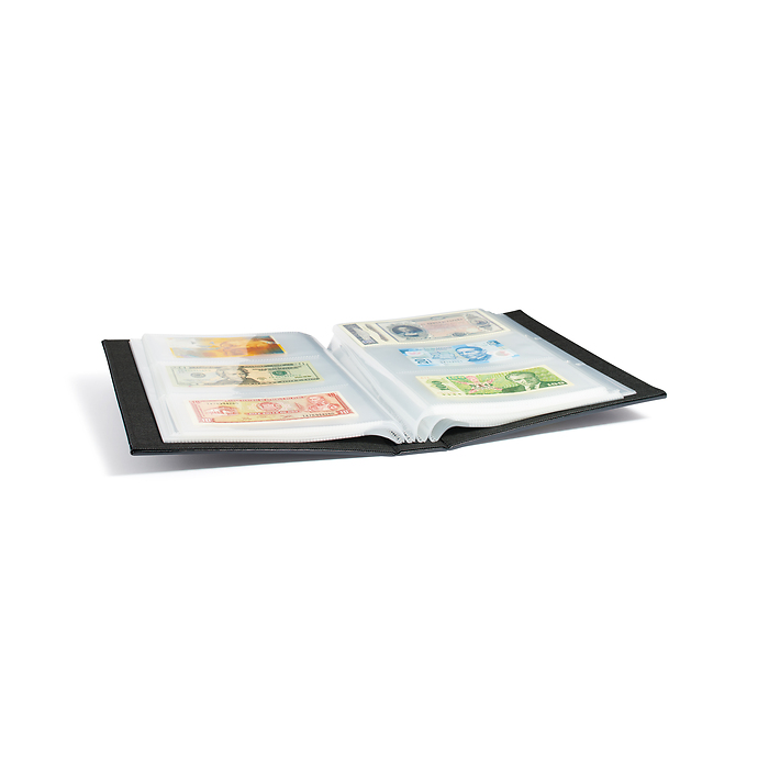 Konvolut 3C Album for 300 banknotes, black