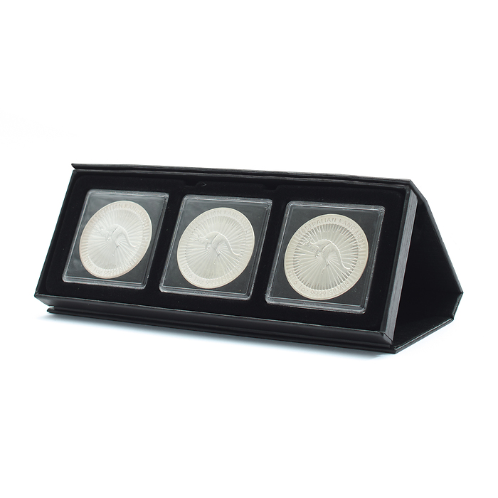 Airbox Ecrin avec fonction de   présentation pour 3 capsules  Quadrum, noir