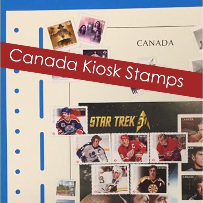LEUCHTTURM feuilles complémentaires SF Canada Kiosk Stamps 2016