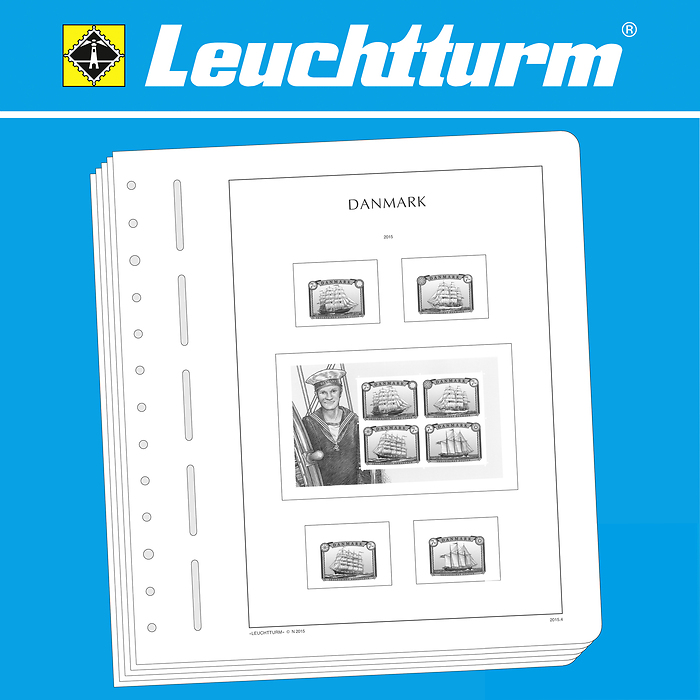 Leuchtturm feuilles complémentaires SF République Fédérale d'Allemagne 2017