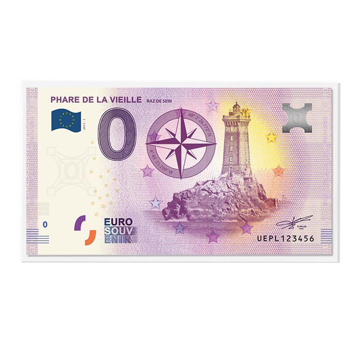 Pochettes de protection BASIC  pour billets de banque et «Euro Souvenir», 140 x 80 mm, 50x