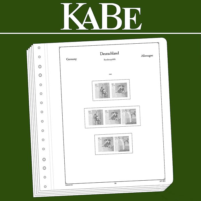 KABE OF Supplement RFA combinaisons de timbres 2018