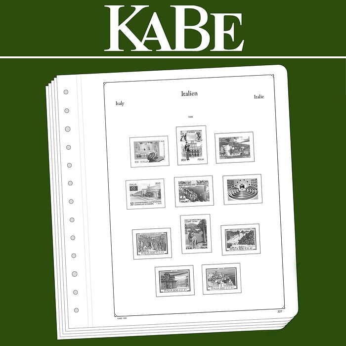 KABE feuilles complémentaires OF Italie 2018