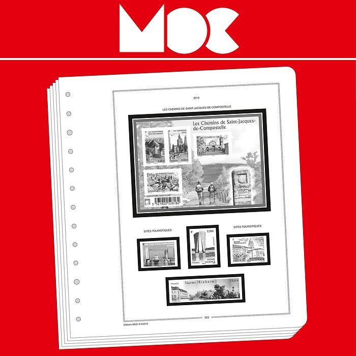 MOC Feuilles complémentaires SF France-blocs 'Edition Spéciale' 2019