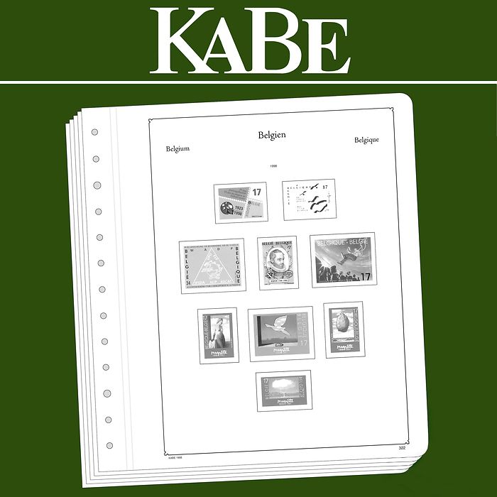 KABE feuilles complémentaires OF Belgique 2019