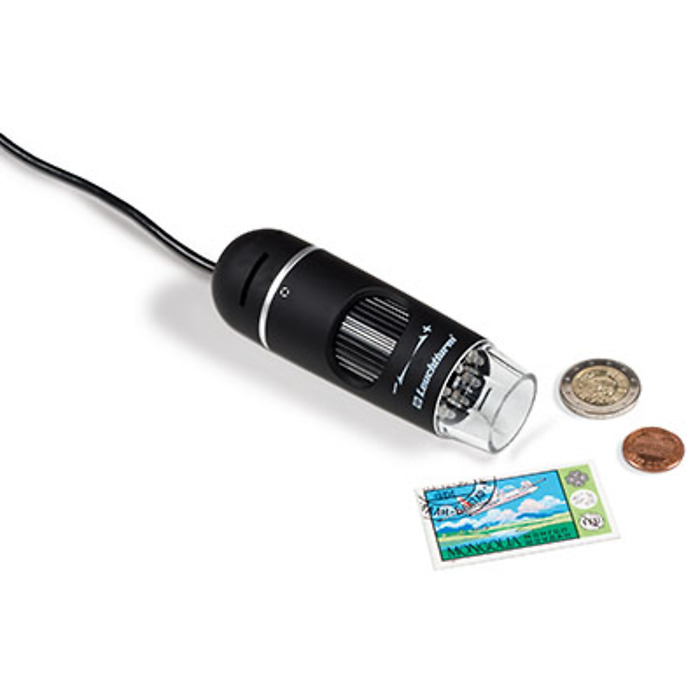 Microscope digital USB DM6, avec grossissement x 10 à x 300