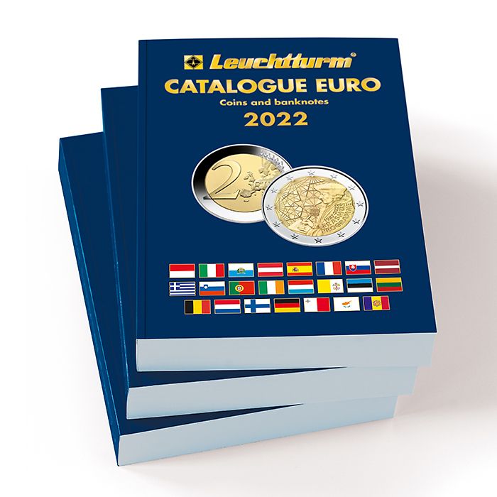 Euro Catalogue pour pièces etbillets 2022, anglais