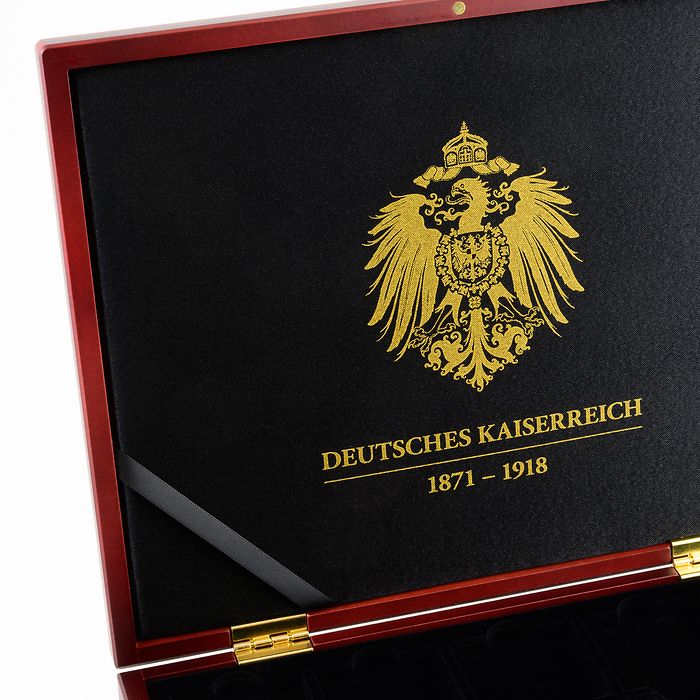 Coffret monnaies VOLTERRA pour 20 QUADRUM capsules „Deutsches Kaiserreich“