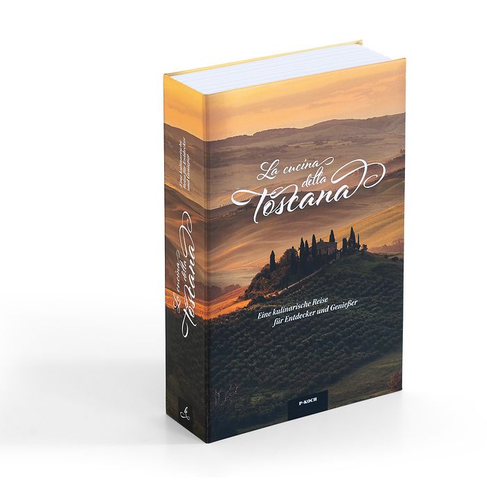 Livre coffre-fort „Toscana“, édition allemande