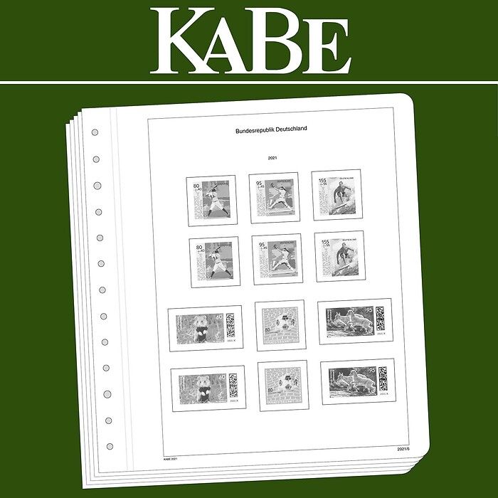 KABE feuilles complémentairesRépublique Fédérale d'Allemagne BI-Collect 2021