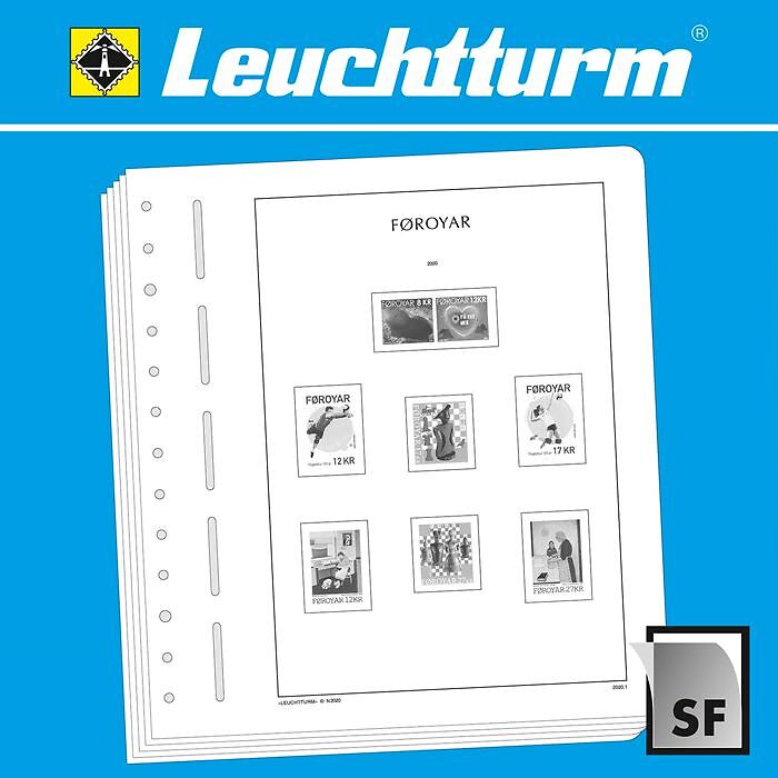 LEUCHTTURM SF-Feuilles préimprimées Iles Féroé 2020-2023