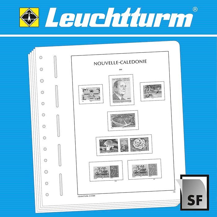 Leuchtturm feuilles complémentaires SF Nouvelle Calédonie 2021