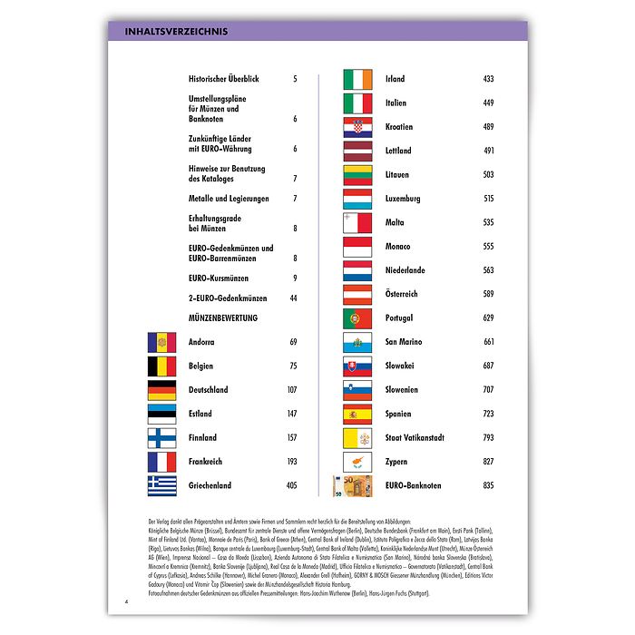 Euro-Münzen-und Banknotenkatalog 2023