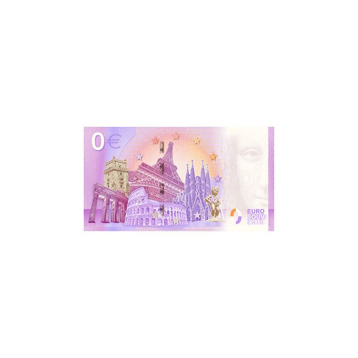 Leuchtturm billet-souvenir de zéro euro « Torre de Hercules »