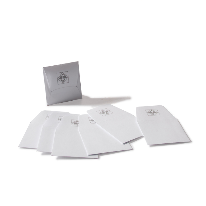 Numentum Pochettes Numismatques à 1 pièce de monnaie jusqu'à 46mm enpapier, paquet de 100