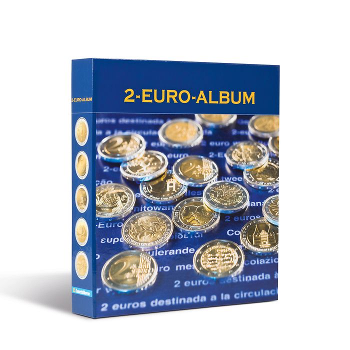 Album NUMIS pour pièces de 2 euros commémoratives de toute la zone euro, fra/angl, tome 10