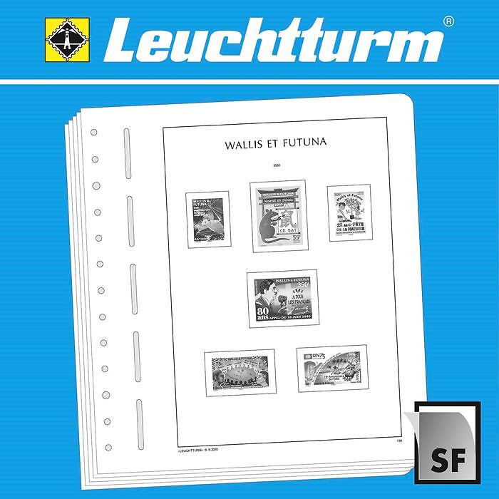 Leuchtturm feuilles complémentaires SF Wallis & Futuna 2024