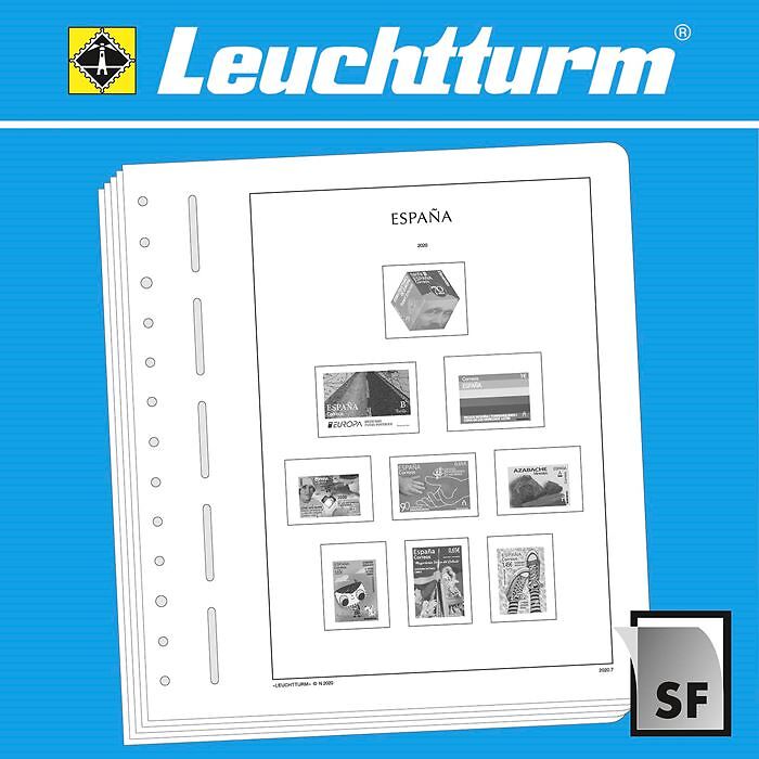 Leuchtturm Feuilles préimprimées Espagne