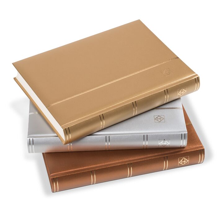 Classeurs à bandes Comfort, ouatinée, édition métallique
