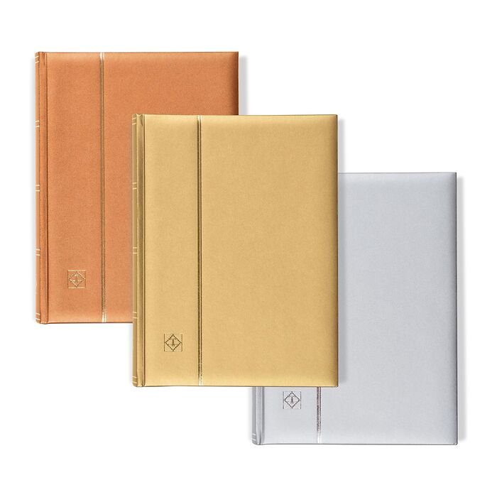 Classeurs à bandes Comfort, ouatinée, édition métallique